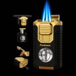 The black and gold lighter